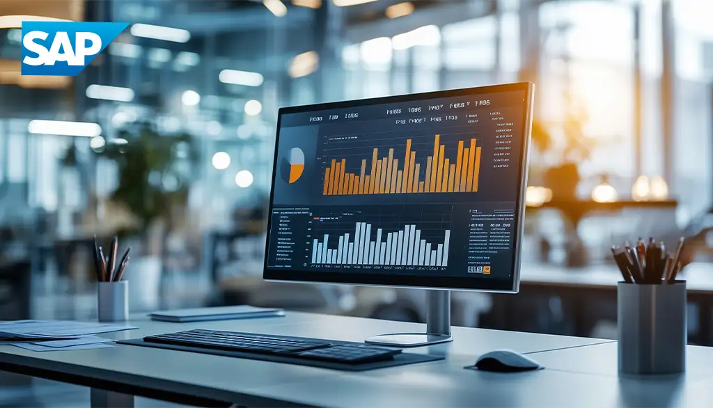 SAP supply chain integration and consulting header illustration